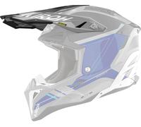 Visière avant Airoh Aviator 3 Saber Gris Bleu Brillant