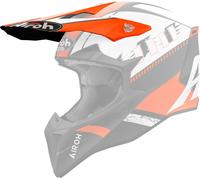 Visière avant casque Airoh WRAAAP Feel Orange