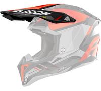 Visière avant du casque Airoh Aviator 3 Saber en noir brillant et orange