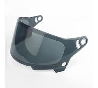 Visiere Casque Moto pour Bell Eliminator, Remplacement de Visière de Lentille de Casque de Bouclier de Vent de Moto, Visage Moto Casque Pare-Brise Visière,D Dark Gray