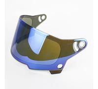 Visiere Casque Moto pour Bell Eliminator, Remplacement de Visière de Lentille de Casque de Bouclier de Vent de Moto, Visage Moto Casque Pare-Brise Visière,C Blue