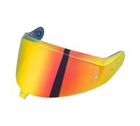 Visiere Casque Moto pour Shark D-SKWAL 3/SKWAL i3/RIDILL 2,Casque Moto Pare-Vent Casque Lentille,Remplacement de Visière de Casque (Rouge)