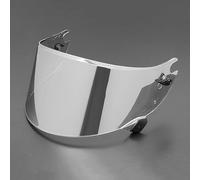 Visiere Casque Moto pour Shark Race R Pro GP, Remplacement de Visière de Lentille de Casque de Bouclier de Vent de Moto, Visage Moto Casque Pare-Brise Visière,C Aurora Silver