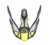 Visière Casque Noir/Jaune Fluo/Gris ACERBIS Pour Casque LINEAR