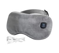 Visière Chauffante, Sans Fil, 1000 Mah/3,7 V, Compresse Chaude Pour Les Yeux, Coussin Chauffant Pour Les Yeux, Sangle Réglable Lavable Et Rechargeable, Pour Hommes Et Femmes, Sommeil, Voyage, Relaxati