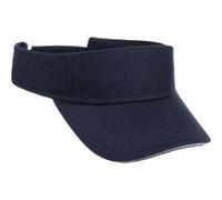 Visière Classic Cotton by Lipodo bleu foncé One Size