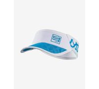 Visière Compressport Spiderweb Ultralight blanc bleu