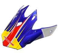 visière cross astone mx400dr wild - bleu / jaune UNICA
