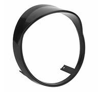 Visière d'anneau de phare de remplacement pour GTS 250 300 2018-2021, couvercle de bord de blocage de phare de moto, protecteur de garniture de phare ABS avec un design élégant (B (noir))