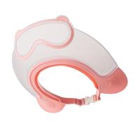 Visière de bain pour bébé - Réglable et imperméable - Accessoire de bain pour le lavage des cheveux avec shampooing à la maison et en déplacement - Salle de bain colorée et attrayante