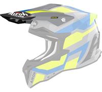 Visière de casque Airoh Strycker Glam Gris Jaune
