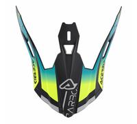 Visière De Casque Azzurro/Jaune Fluo ACERBIS Pour Casque Steel Carbon 22-06