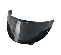 Visière de casque C10 for moto HJC C10 HJ34P, lentille de remplacement, accessoires Visera Ca-sco, revêtement intérieur, lentilles anti-UV(Deep Black)