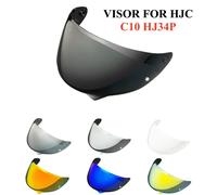 Visière de casque C10 pour HJC C10 HJ34P, visière de remplacement, anti-UV, anti-rayures, anti-poussière, pare-vent, accessoires de moto, casque Deep Revo Green