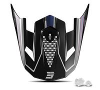 Visière De Casque Cross Shot Race Gear Lite Glory 27 Noir Perlé Noir Perlé
