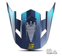 Visière De Casque Cross Shot Race Gear Lite Volt 27 Bleu Nacré Bleu Nacré