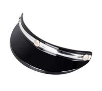 Visière de casque de moto - Kit pare-soleil à trois clips pour casque de motocross - Demi-visage - Accessoire de protection solaire avec clips de montage réglables PremiumPro Riding Gear