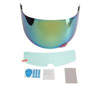 Visière de casque de moto, vue horizontale à 190 °, lentille en Polycarbonate de remplacement pour AGV VISOR K5 S K3 SV (Multicolore)