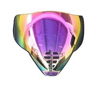 Visière de Casque de, Pare-Brise de Remplacement pour, 12 Couleurs, Protection faciale résistante Rayures et UV, intégrale