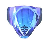 Visière de Casque de, Pare-Brise de Remplacement pour, 12 Couleurs, Protection faciale résistante Rayures et UV, intégrale