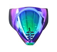 Visière de Casque de, Pare-Brise de Remplacement pour, 12 Couleurs, Protection faciale résistante Rayures et UV, intégrale