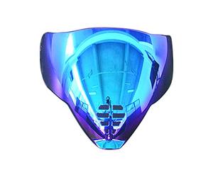 Visière de Casque de, Pare-Brise de Remplacement pour, 12 Couleurs, Protection faciale résistante Rayures et UV, intégrale