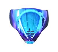 Visière de Casque intégral avec lentille | Visière de casque de intégrale, accessoires de casque, capacité d ' objectif, 12 couleurs