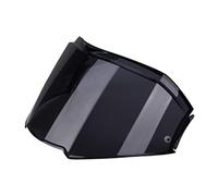 Visière de casque, Original Compatible Avec L-S-2 Visières Compatibles Avec Valiant II FF900 Remplacement De Casque De Moto De Basculement De Moto Lens Supplémentaire Avec Des Trous De Patch Anti-buée