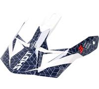 Visière de casque SHOT LITE CORE avec vis, bleu marine-rouge-blanc brillant