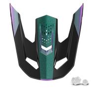 Visière De Casque Shot Race Gear Speed Fury Gris Mat Gris Mat