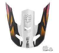 Visière De Casque Shot Race Gear Speed Wave 27 Noir/Blanc nacré Noir,Blanc nacré