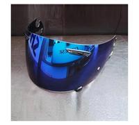Visière de Casque Visière de Casque intégral de Moto Compatible avec AR&AI RR4 RX7 As&tro-TR Qu&an&tu&m Ve&CT&Or(Blue)