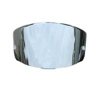 Visière de Casque, Visière TT Course for Casque de Moto KYT TTC Bouclier Pare-Brise Pare-Soleil Accessoires de Casques Haute résistance(Silver-Day Use Only)