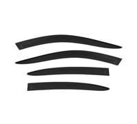 Visière de fenêtre adaptée à la BMW série 5 F10 2011 - 2017, Pare-Vent, déflecteurs de Vent, visière de Protection Contre la Pluie(Without Bright Bar)