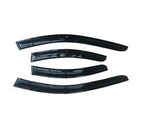 Visière De Fenêtre Latérale De Voiture pour Volvo S40 S60 S70 S80 Pare-Soleil Pare-Pluie Ombre Bouclier Abri Protecteur Cadre De Couverture Déflecteurs d'air Protecteur(2000-2011)