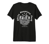 Visière de Montagne Blanche en Californie T-Shirt Haut de Gamme