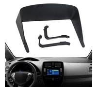 Visière de navigation de voiture, pare- universel en ABS anti-reflet | Extension de visière de navigation de voiture - Bloque les reflets du soleil - Pour écran GPS - Accessoires d'intérieur de