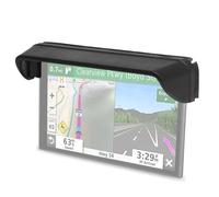 Visière de navigation GPS - Pare- pour écran de navigateur, capot GPS antireflet, accessoire de navigation de voiture avec design ABS léger | Protection d'écran transparente pour la conduite sur
