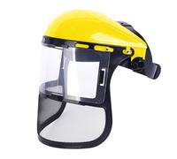 Visière de protection - Design modulaire confortable et résistant aux éclaboussures et aux chocs, protection en acrylique transparent | Support de chapeau de sécurité pour meulage, découpe