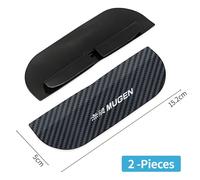 Visière De Protection Étanche En Fibre De Carbone Pour Rétroviseur Latéral De Voiture,Accessoire Pour Honda Brv Crv Fit City Civic Stepwgn - Type For Mugen
