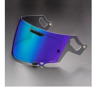 Visière de rechange pour casque Arai VAS-V Shield Max Vision Mirror Bleu