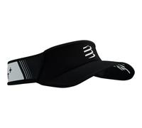 Visière De Running "Visor Ultralight" Compressport Noir - Blanc Multicolore