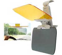 Visière de Soleil Anti-Éblouissement pour Citroen C3 Aircross 2017 2018 2019 2020 2021 2022 2023 2024, Pare-Soleil Voiture Jour Nuit Vision Miroir Polarisé Robuste HD Protection