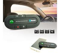 Visière de voiture Portable sans fil Bluetooth, haut parleur de voiture, téléphone, mains libres, écouteurs