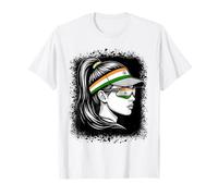 Visière Drapeau Indien pour Femme, Voyage, Vacances, fierté T-Shirt