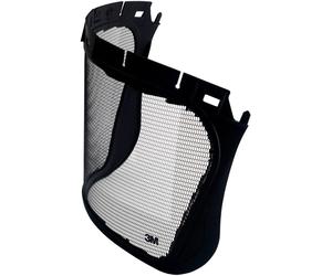 Visière filet 3M 5J Acier inoxydable gravé Taille du filet : 0,15mm Réduction de la lumière : min. 17%, max. 37%, Poids : 54g vendu séparément : support V5 pour casques de protection 3M x1 morceau