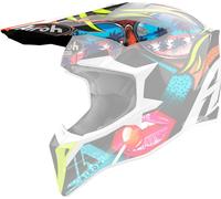 Visière frontale du casque Airoh WRAAAP en design Lollipop