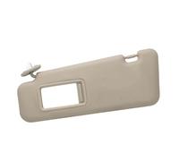Visière intérieure de Voiture Pare-Soleil De Voiture avec Rétroviseur Et Éclairage Côté Gauche Droit pour Toyota pour Highlander 2008-2013(Beige Left)