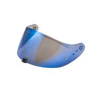 Visière KDF16-1 Bleue Scorpion Pour Casque EXO-1400 EVO II - Carbone