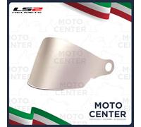 Visière LS2 Longue Iridium Argent Chromée Casque OF616 Airflow II